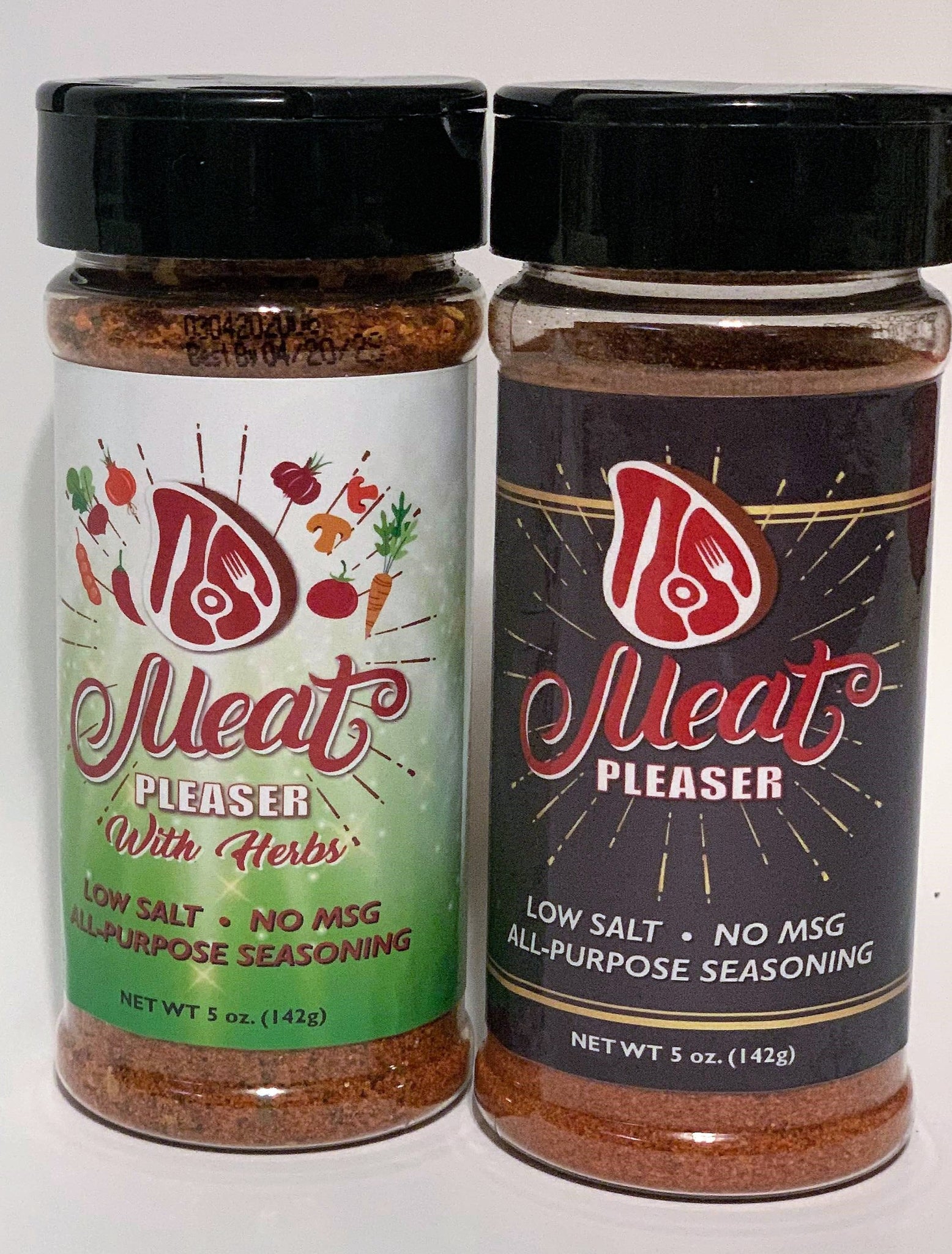 Meat Pleasers Low Sodium-No MSG-All-Purpose Seasoning- Set – Clap N Praise  Food Seasonings & Products