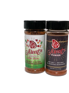 Meat Pleasers Low Sodium-No MSG-All-Purpose Seasoning- Set