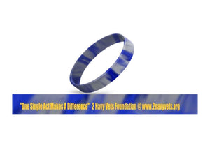 2 Navy Vets  Foundation Fundraiser "Wrist Band Drive" ( Show your support with the 2 Navy Vets or Clap N Praise Wrist Bands)